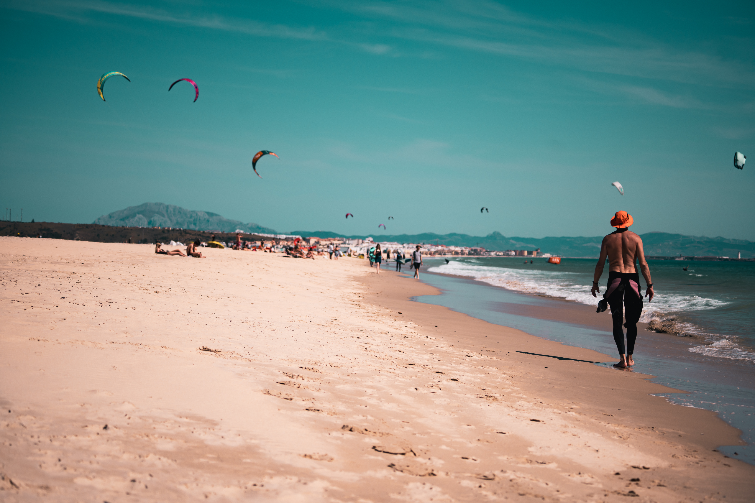 Beach — Spain. Photograph by Karl Evans.