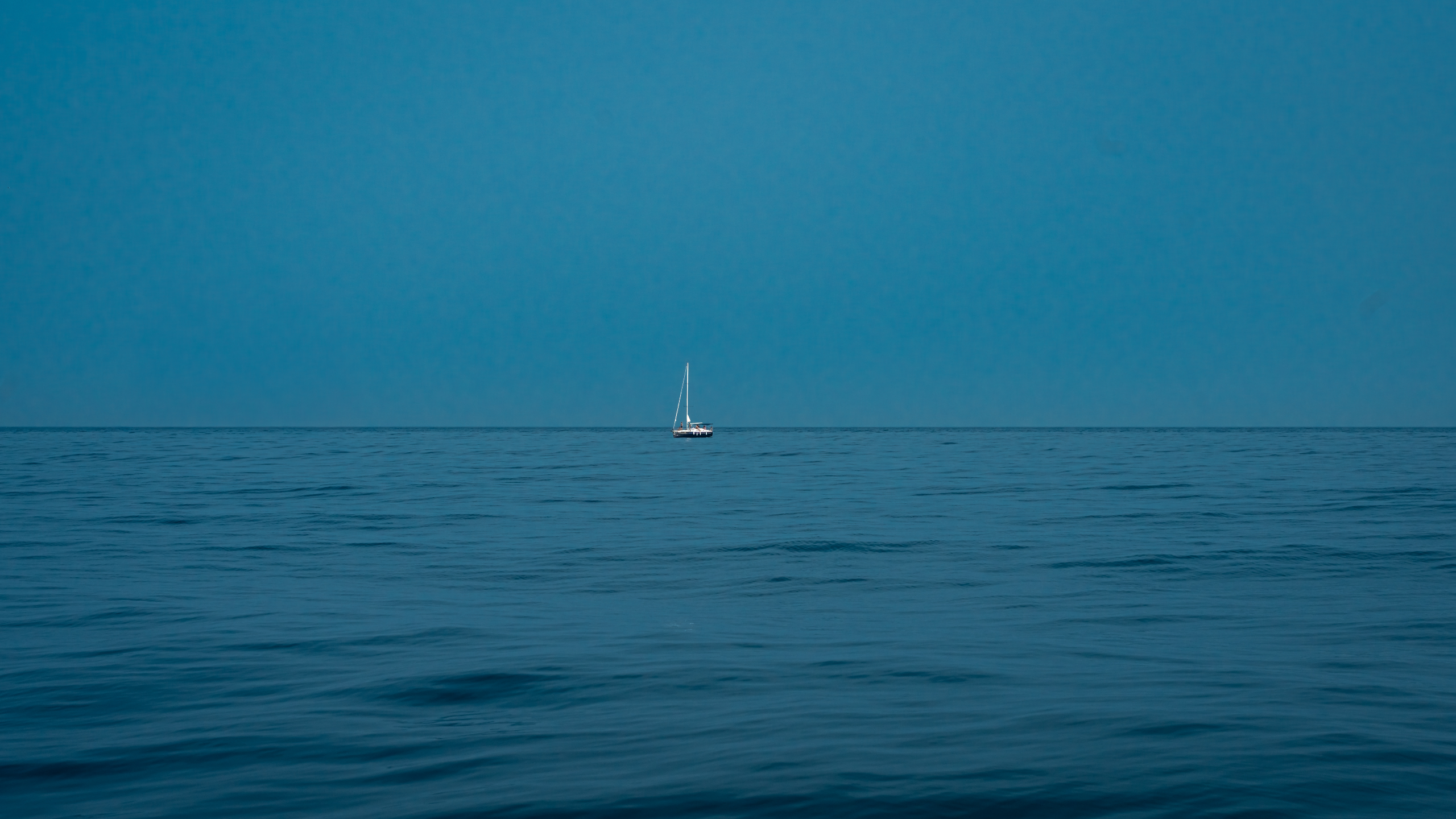 Sailing boat in the distance