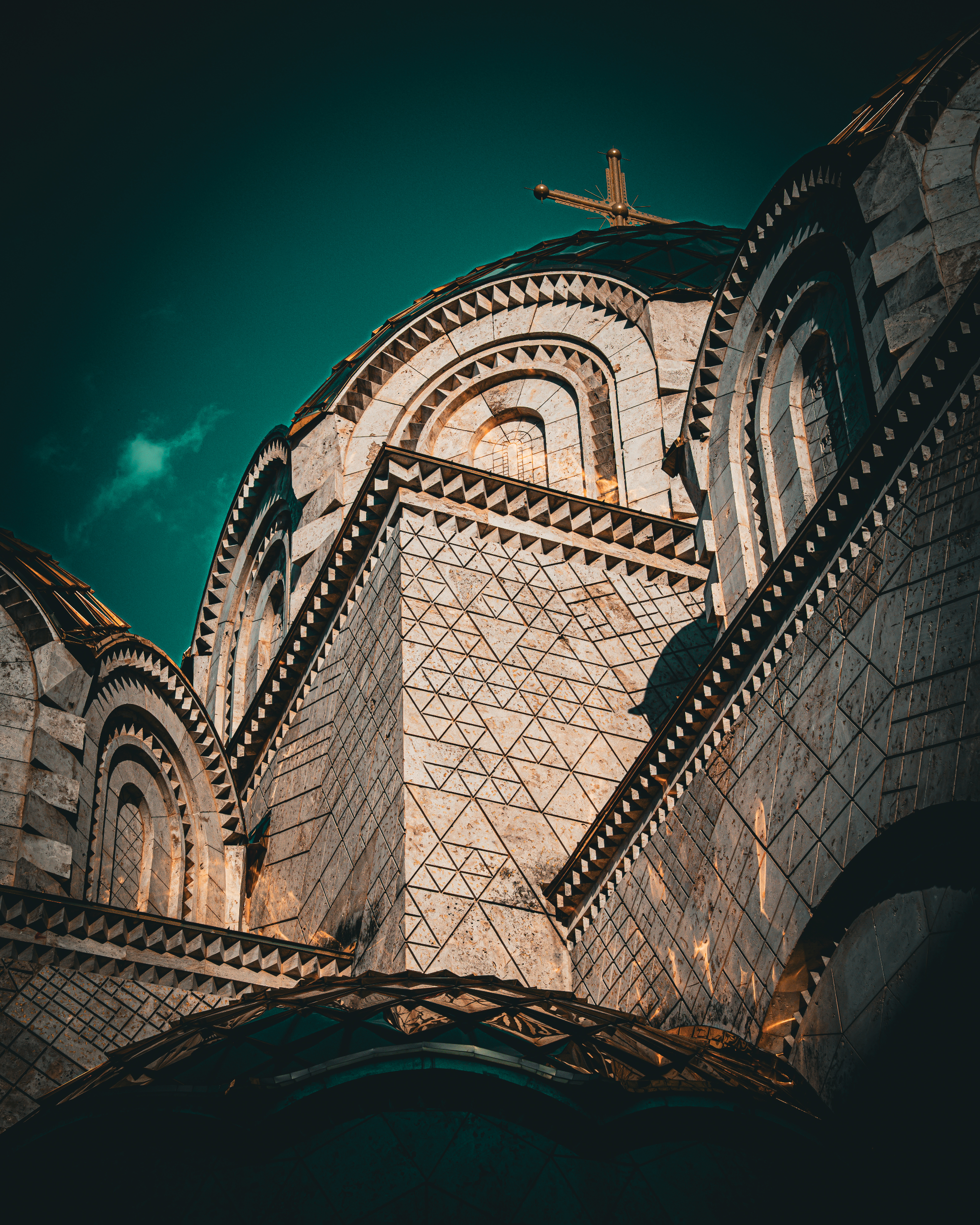 Church in the — North Macedonia. Photograph by Karl Evans.