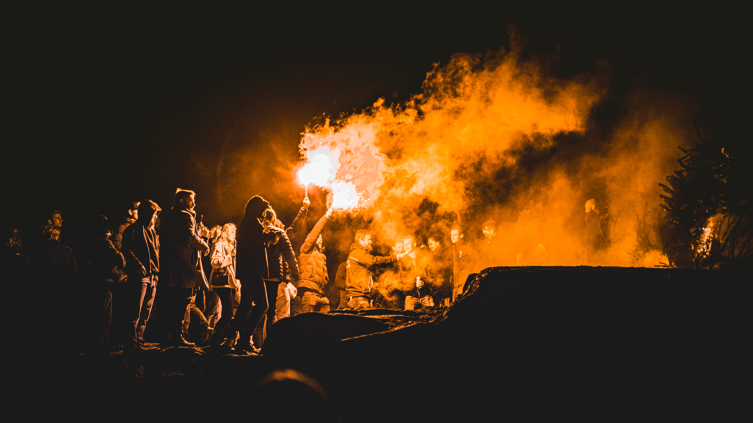 Easter Fire — Sweden. Photograph by Karl Evans.